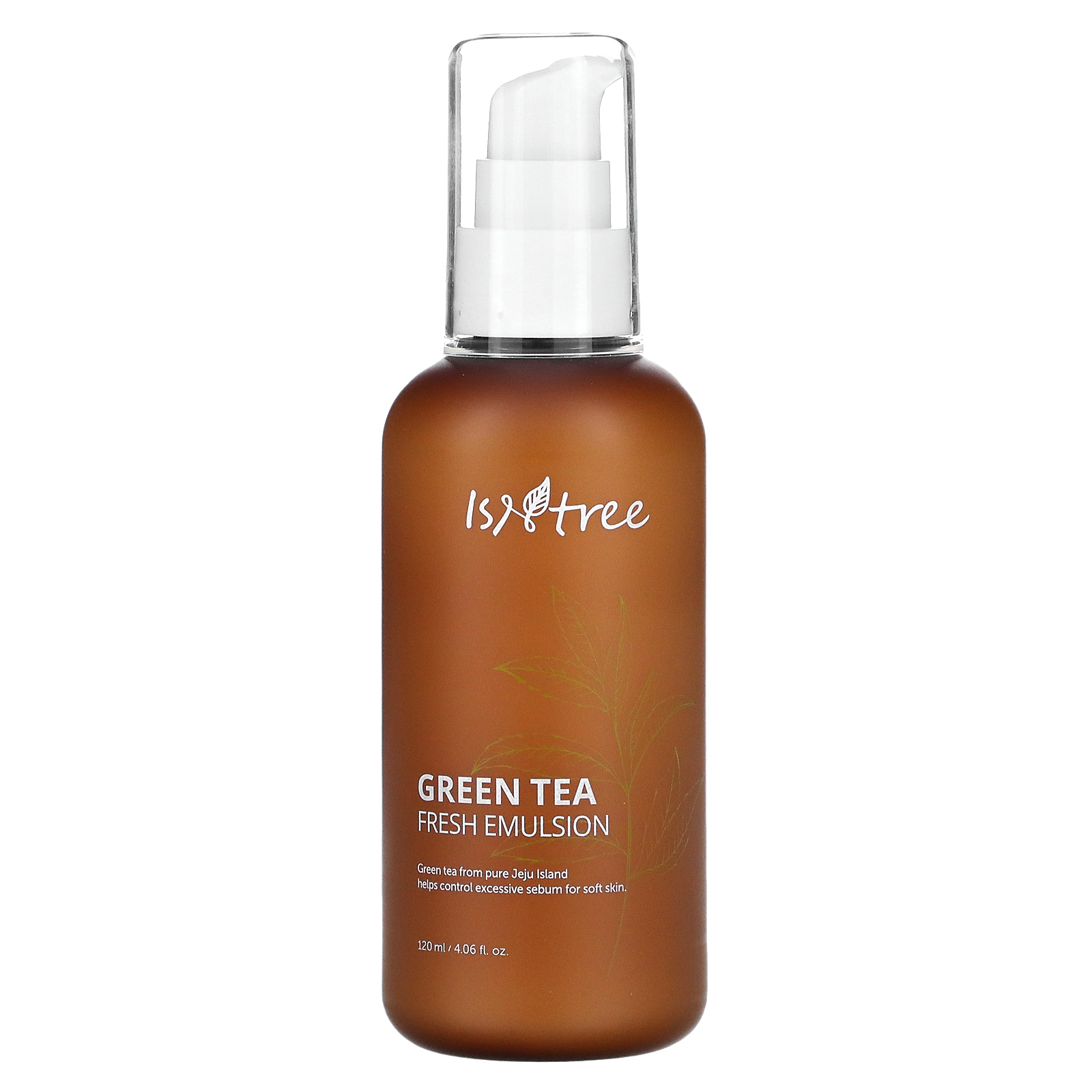 ISNtree, Green Tea Fresh Emulsion, эмульсия, 120 мл (4,06 жидк. унции)