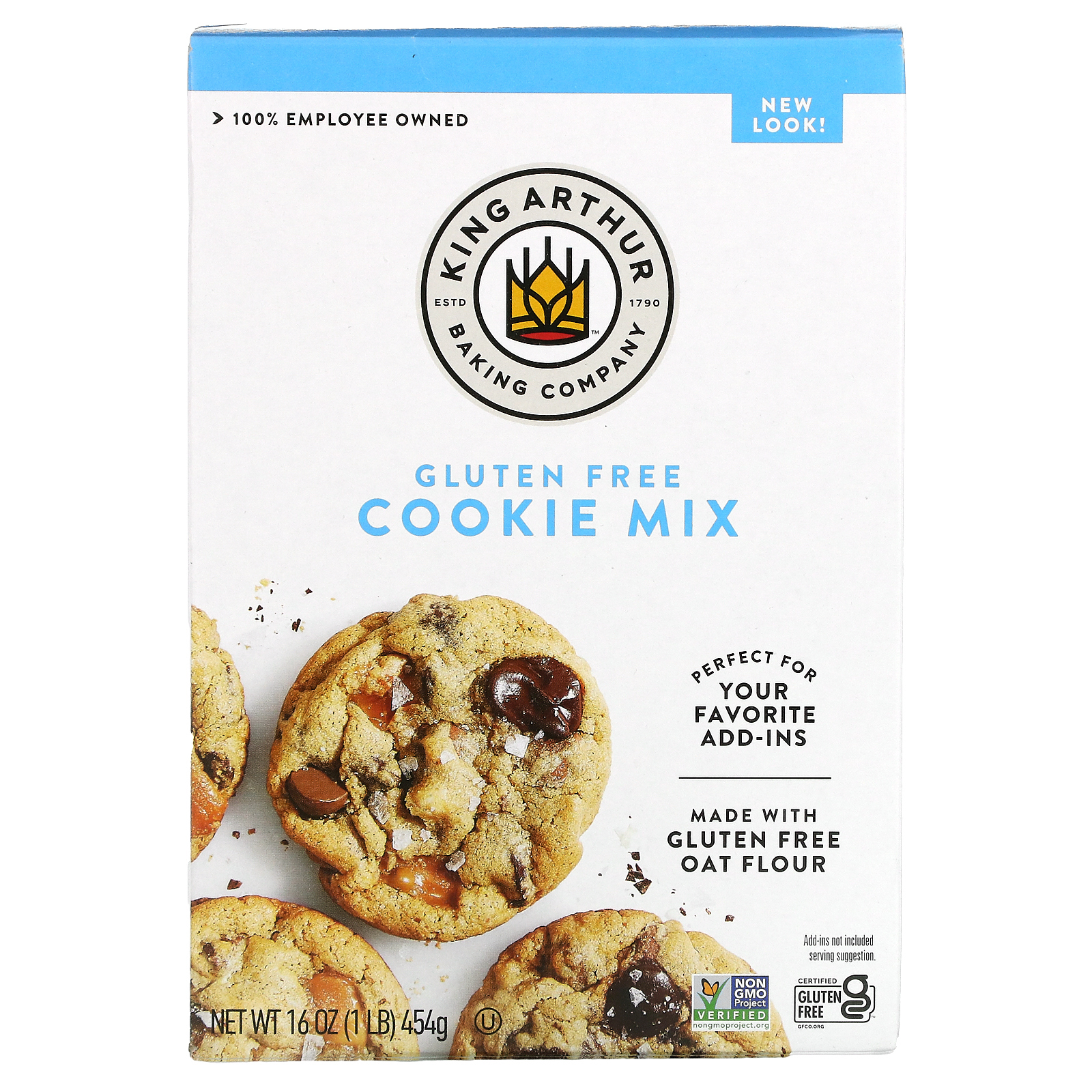 King Arthur Baking Company, Смесь для печений без клейковины, 16 унций (454 г)