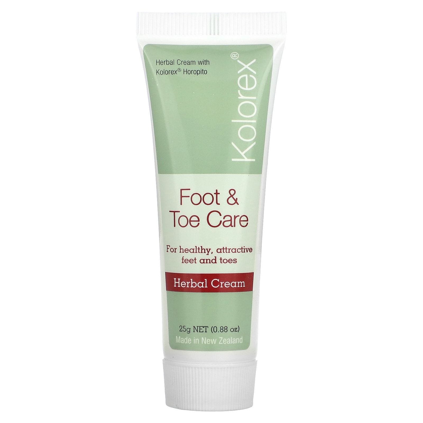 Kolorex, Foot & Toe Care, травяной крем для ног, 25 г (0,88 унции)