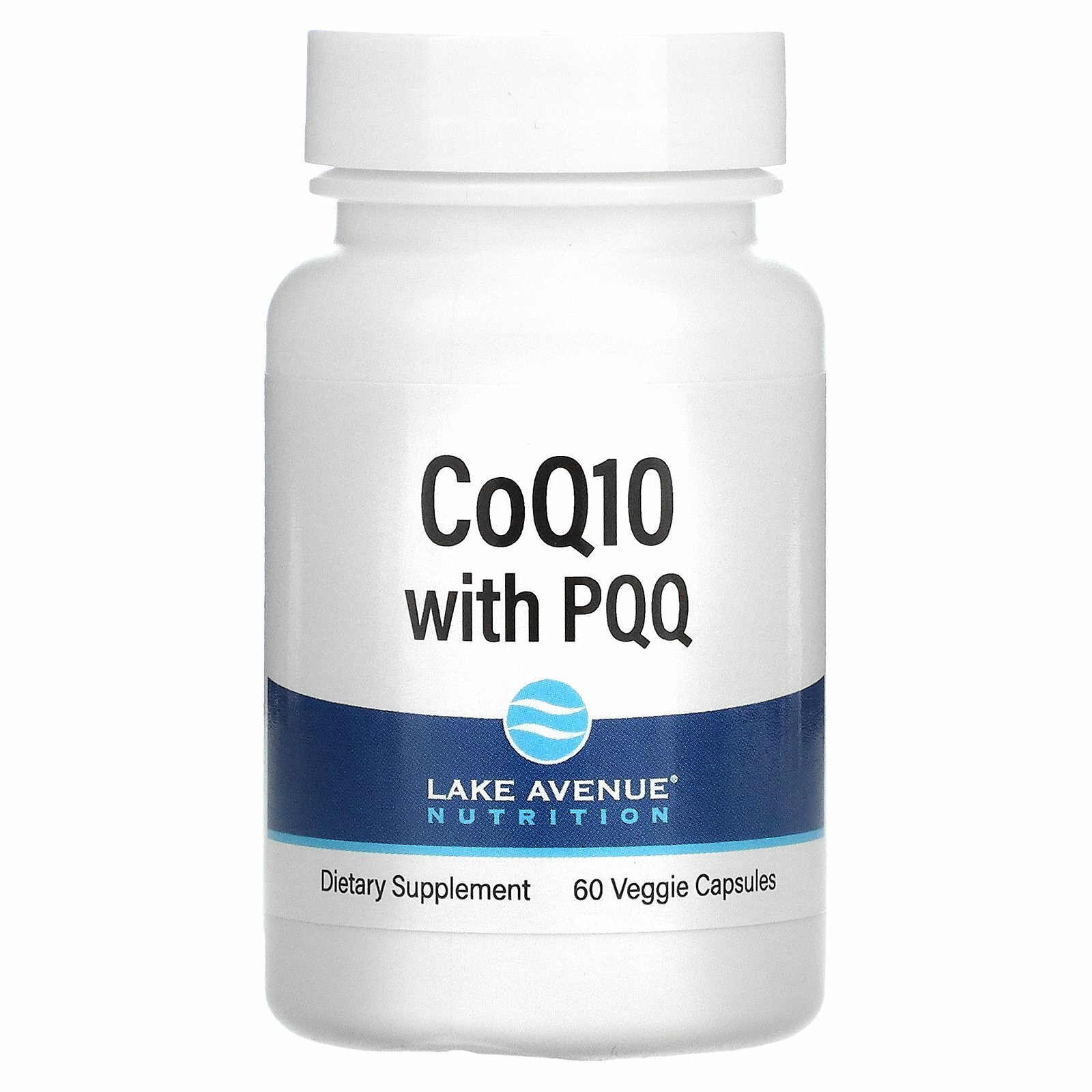 Lake Avenue Nutrition, коэнзим Q10 с PQQ, 100 мг, 60 вегетарианских капсул