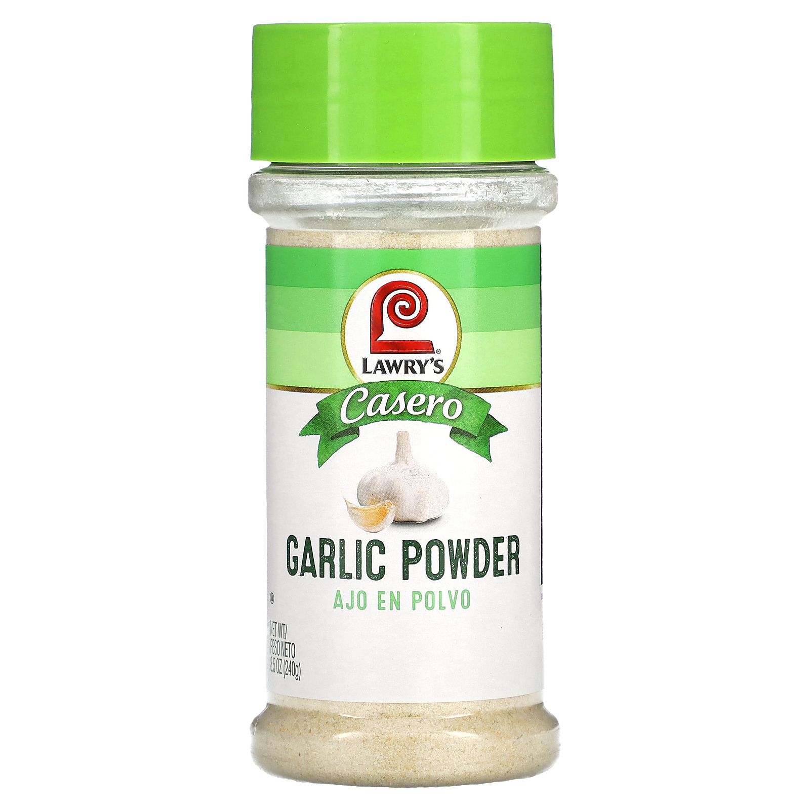 Lawry's, Casero, чесночный порошок, 240 г (8,5 унции)