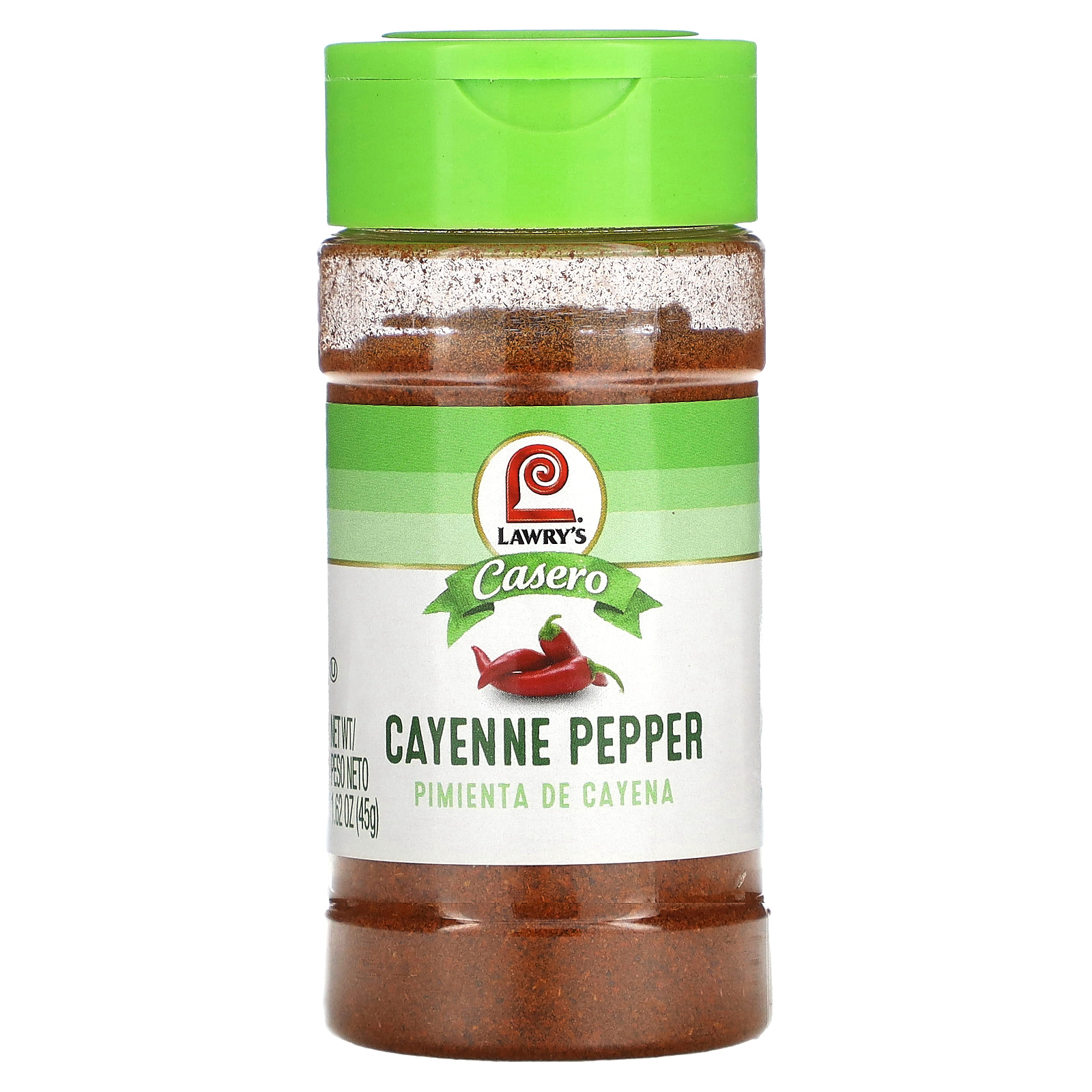 Lawry's, Casero, кайенский перец, 45 г (1,62 унции)