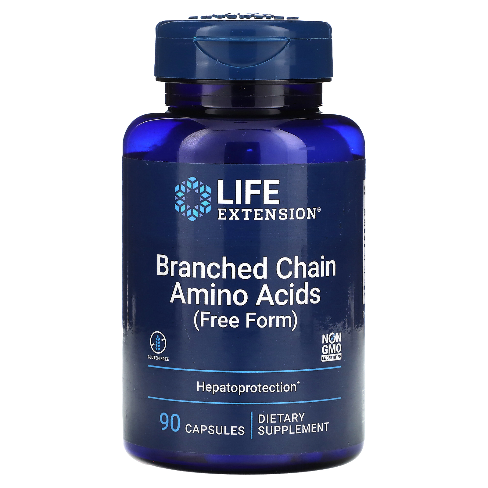 Life Extension, аминокислоты с разветвленной цепью, 90 капсул