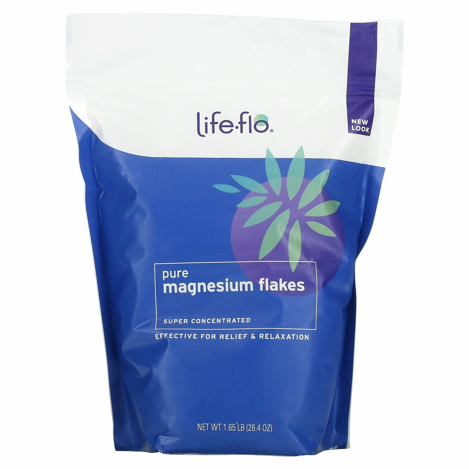 Life-flo, хлопья чистого магния, 750 г (1,65 фунта/26,4 унции)