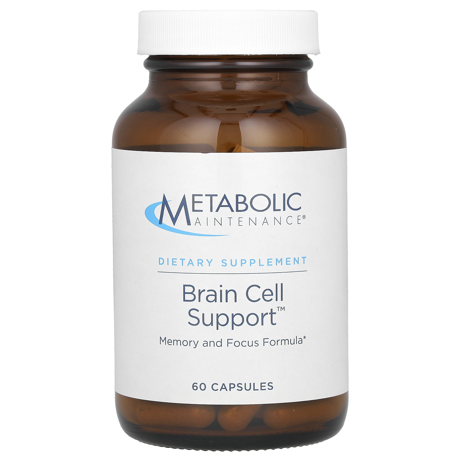 Metabolic Maintenance, Brain Cell Support, добавка для здоровья мозга, 60 капсул