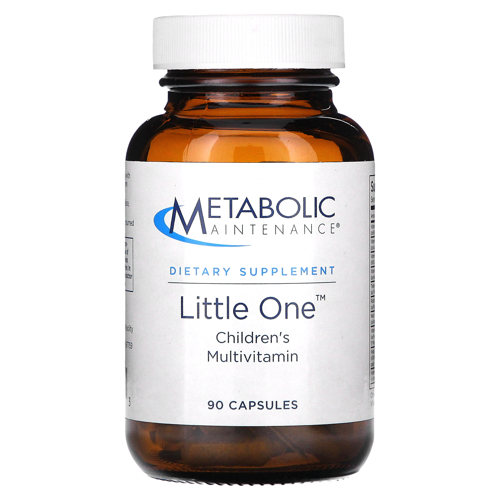 Metabolic Maintenance, Little One, мультивитамины для детей, 90 капсул