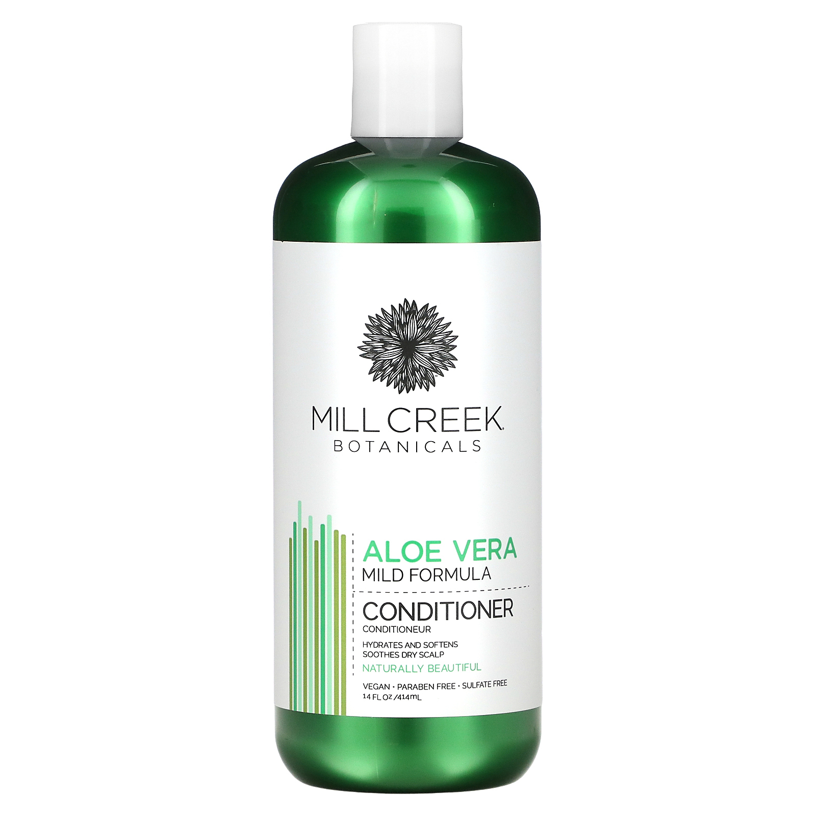 Mill Creek Botanicals, Кондиционер с алоэ вера, мягкая формула, 414 мл (14 жидк. Унций)