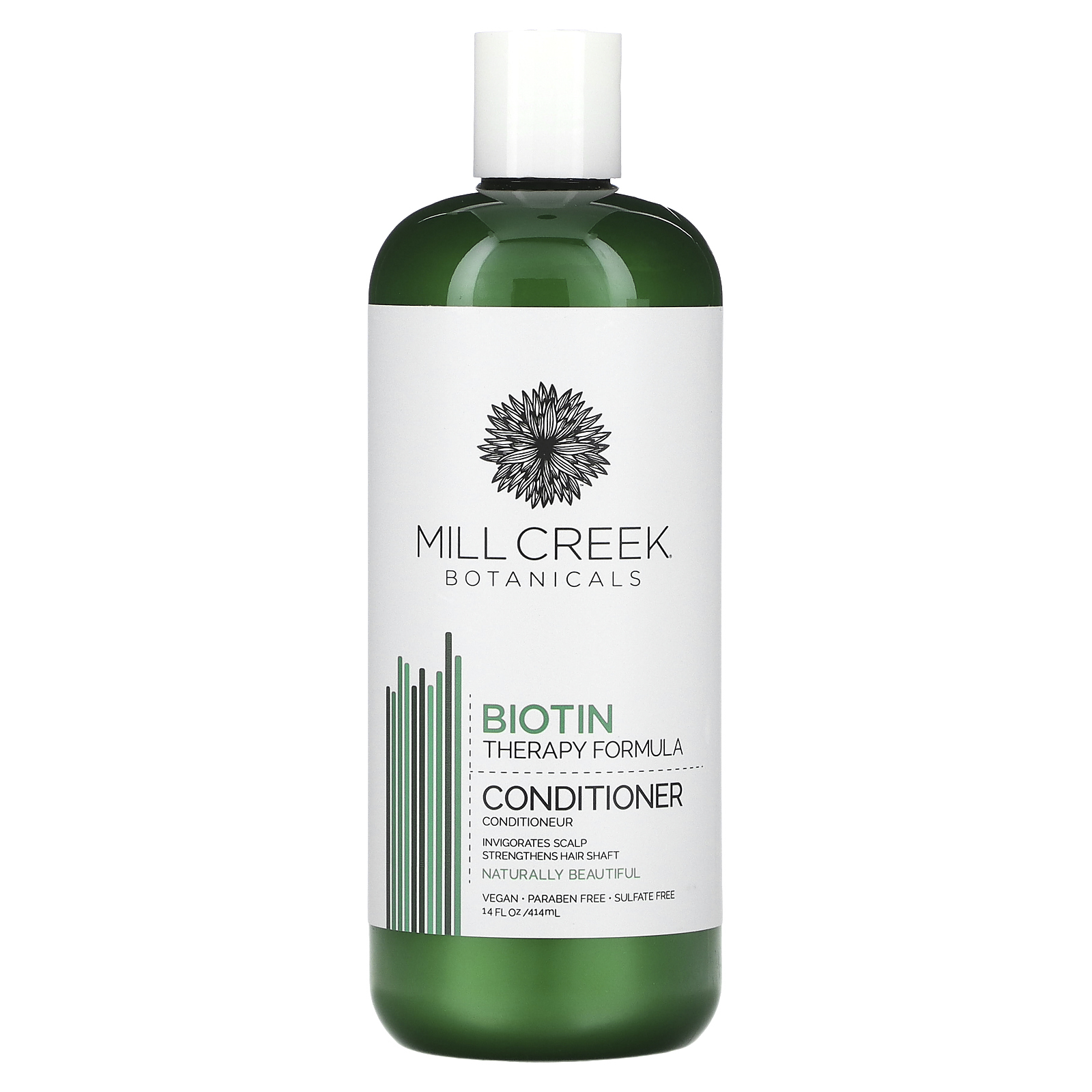 Mill Creek Botanicals, Кондиционер с биотином, лечебный эффект, 414 мл (14 жидк. унций)
