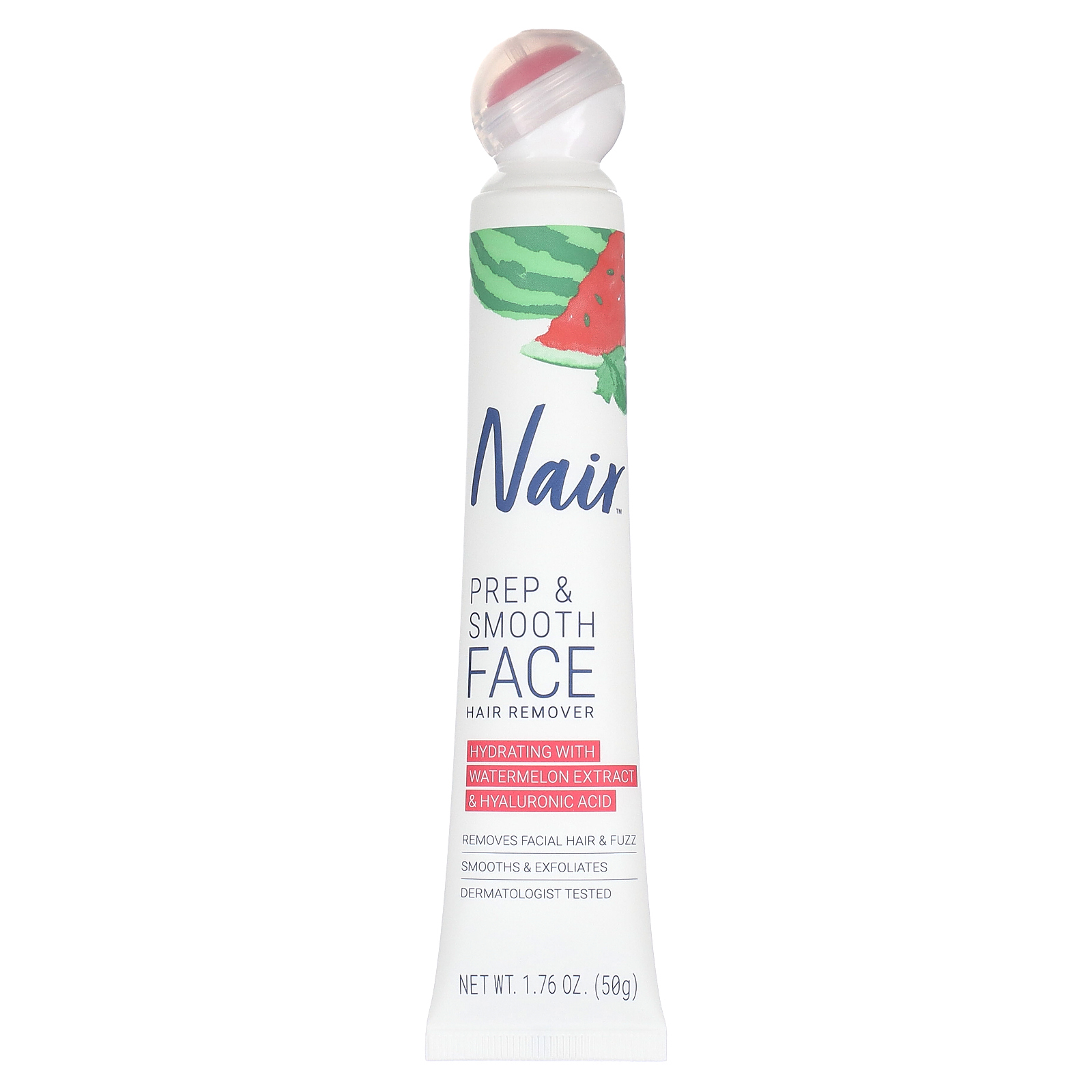Nair, средство для депиляции, для подготовки и гладкости лица, 50 г (1,76 унции)