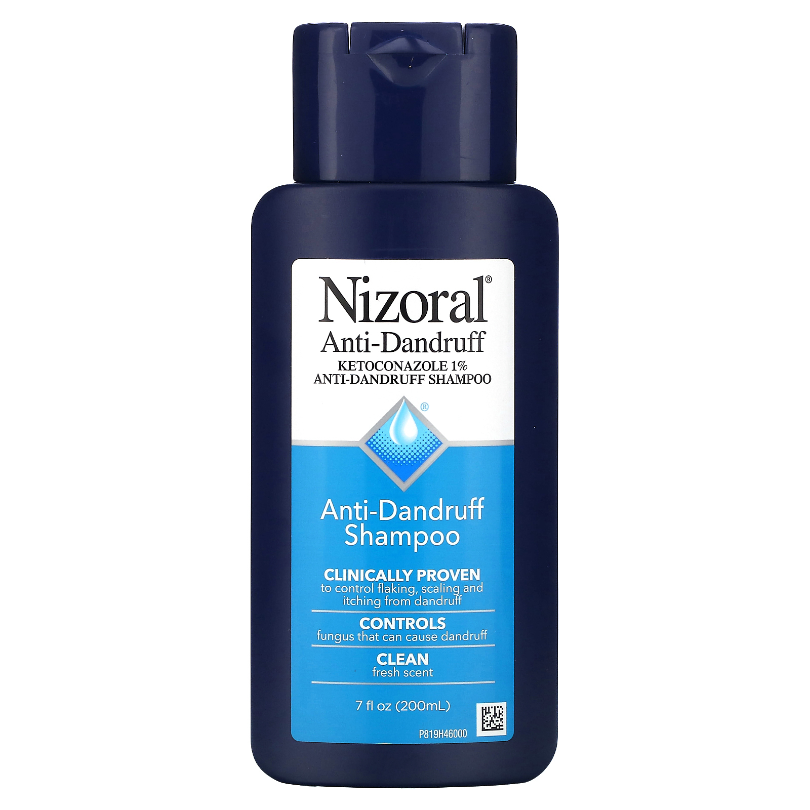 Nizoral, Шампунь против перхоти, Clean Fresh, 200 мл (7 жидк. Унций)