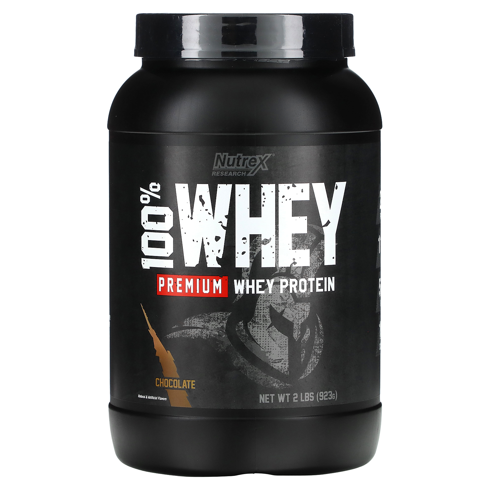 Nutrex Research, 100% сывороточный протеин премиального качества, с шоколадом, 923 г (2 фунта)