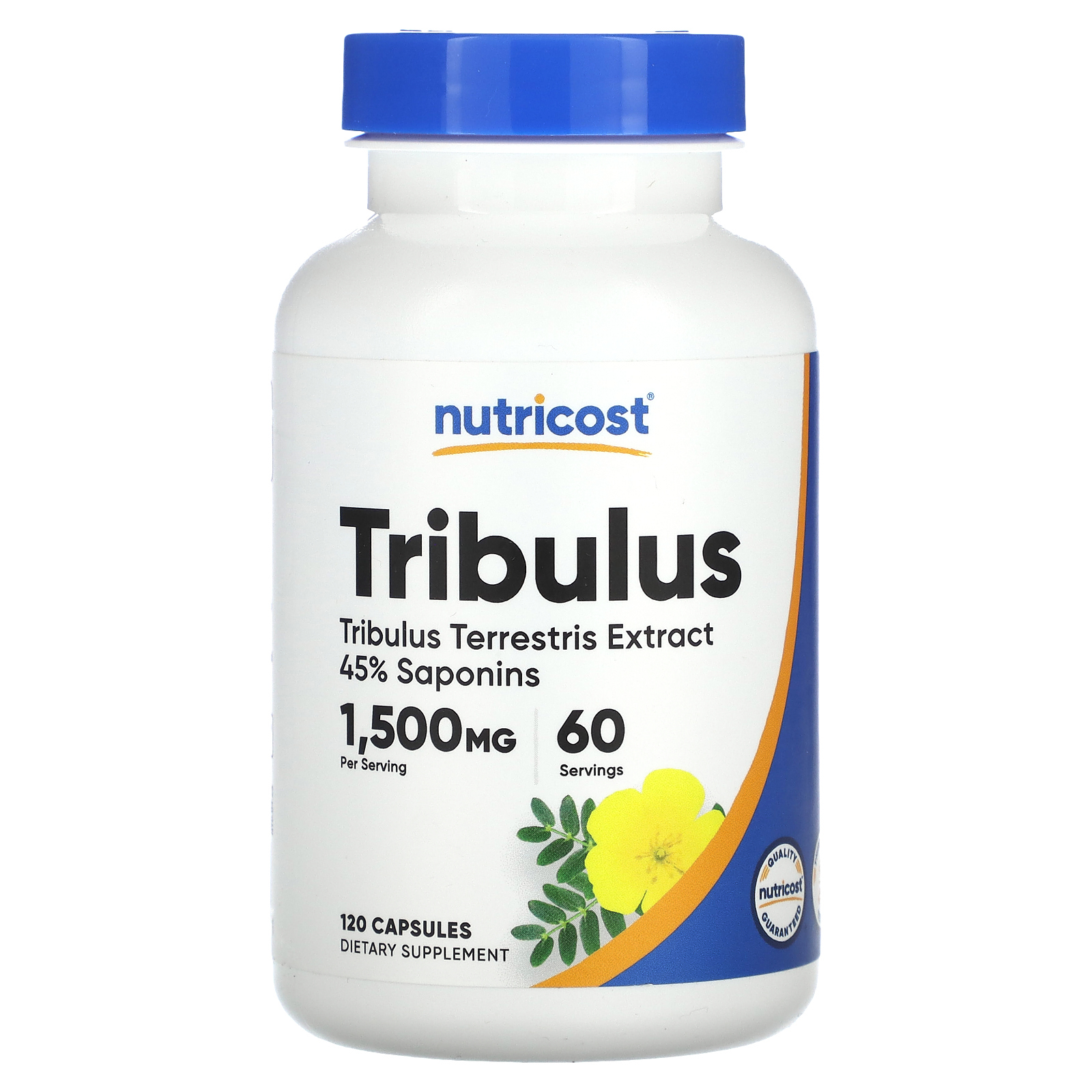 Nutricost, якорцы, 1500 мг, 120 капсул (750 мг в 1 капсуле)