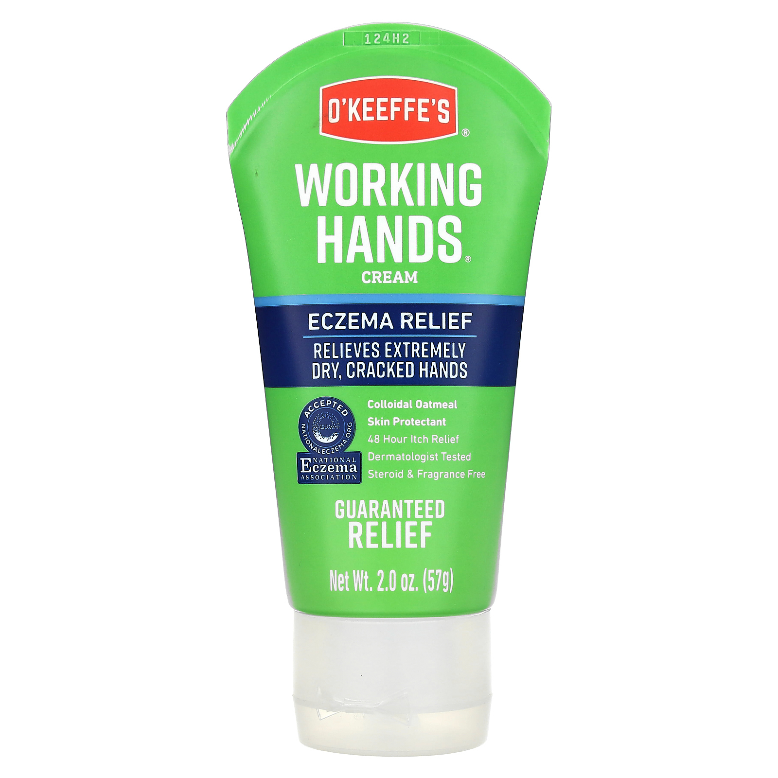 O'Keeffe's, Working Hands, крем для облегчения состояния экземы, 57 г (2 унции)