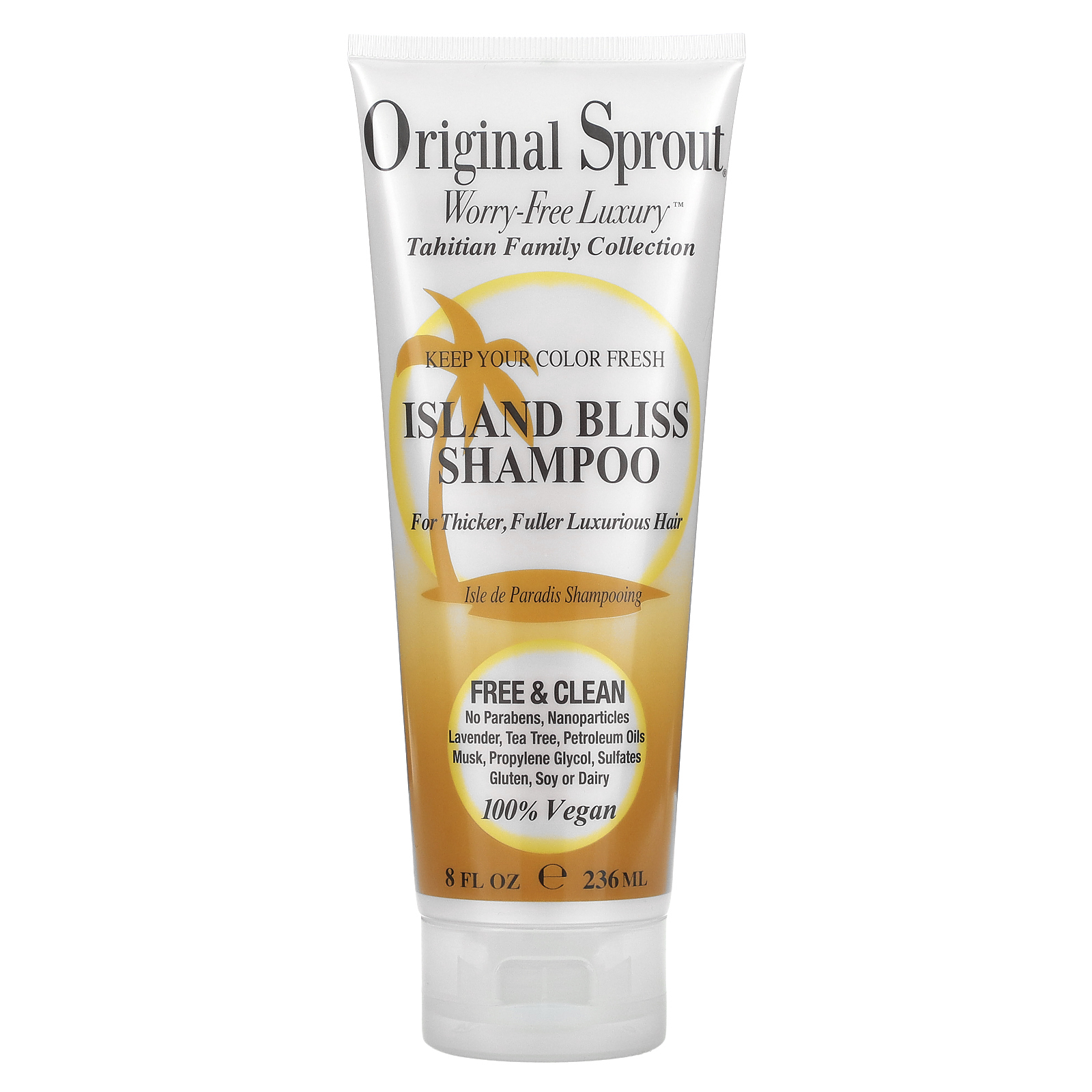 Original Sprout, Tahitian Family Collection, шампунь Island Bliss, 236 мл (8 жидк. Унций)