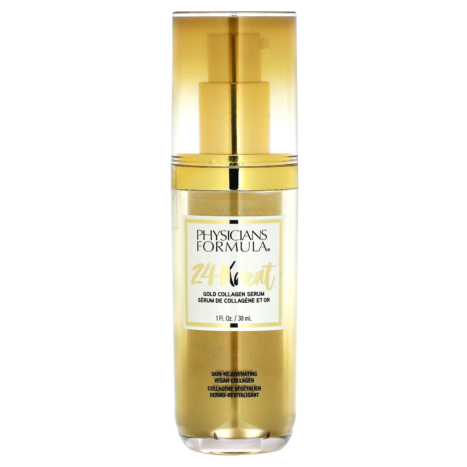 Physicians Formula, сыворотка с коллагеном и 24-каратным золотом, 30 мл (1 жидк. унция)
