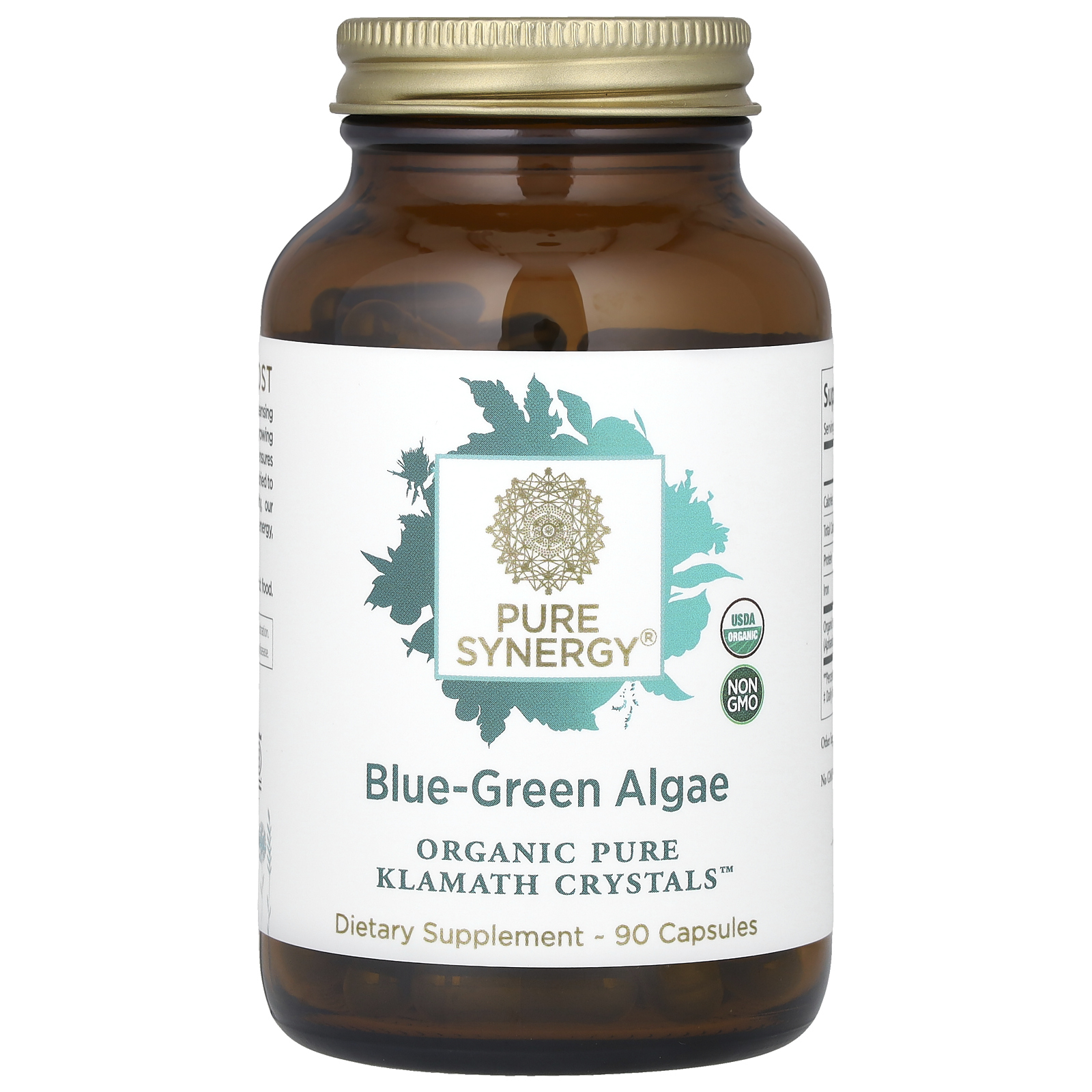 Pure Synergy, сине-зеленые водоросли, 90 капсул