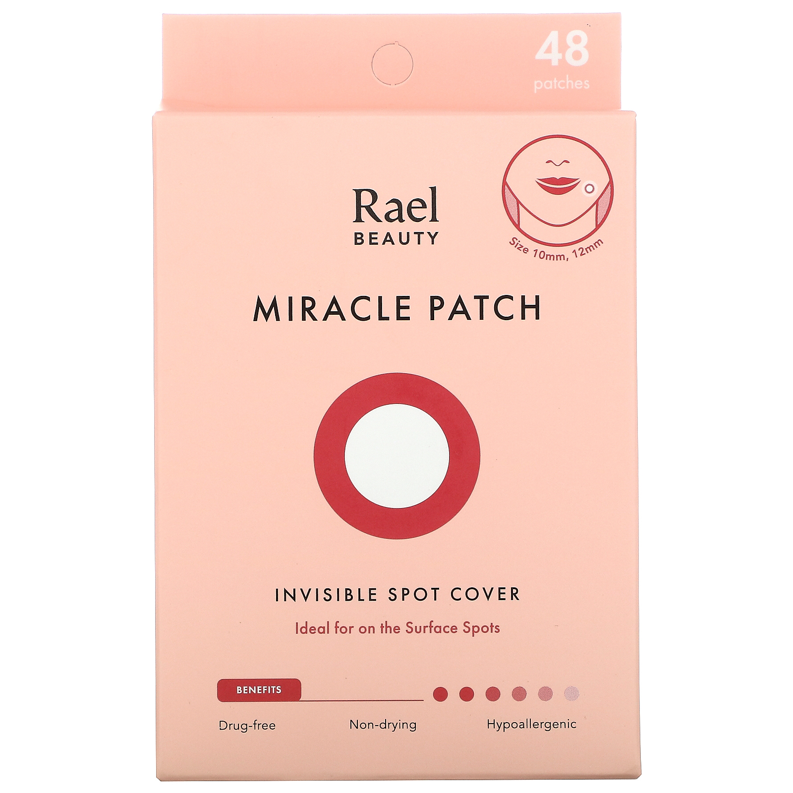 Rael, Miracle Patch, покрытие для невидимых пятен, 48 патчей