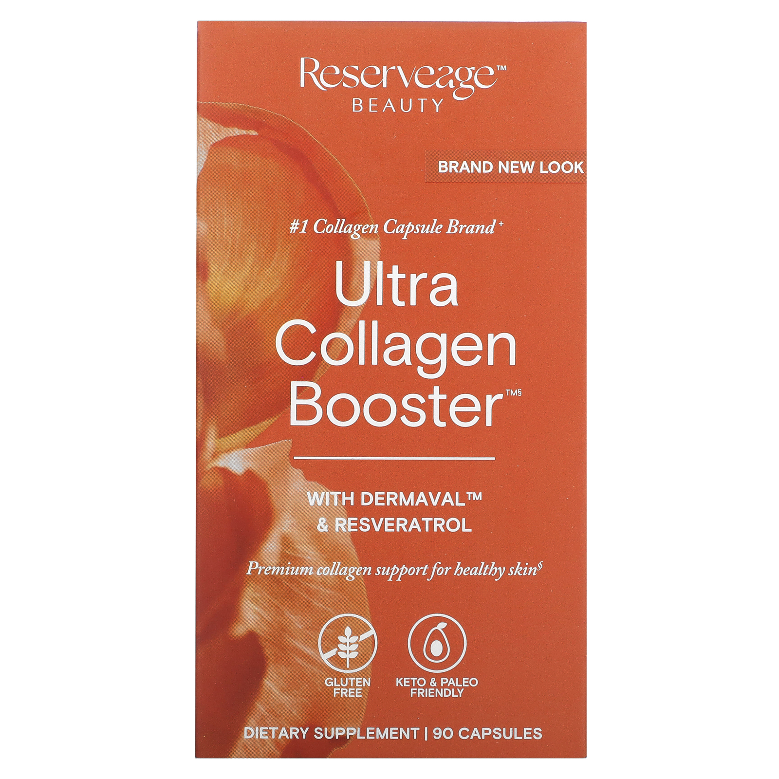 Reserveage Nutrition, Ultra Collagen Booster, 90 капсул