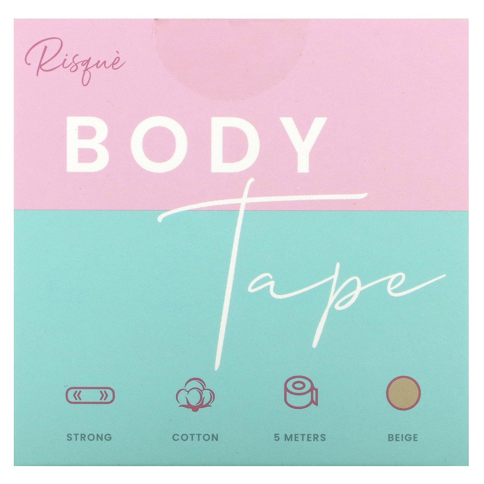 Risque, Обмотка для тела, бежевая`` 1 рулон, 5 метров