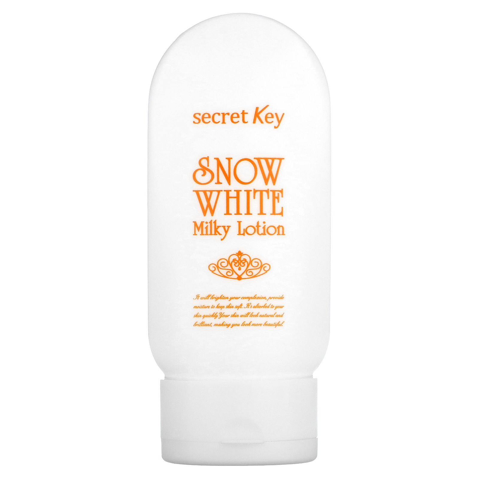 Secret Key, Snow White Milky, отбеливающий лосьон, 120 г (4,23 унции)