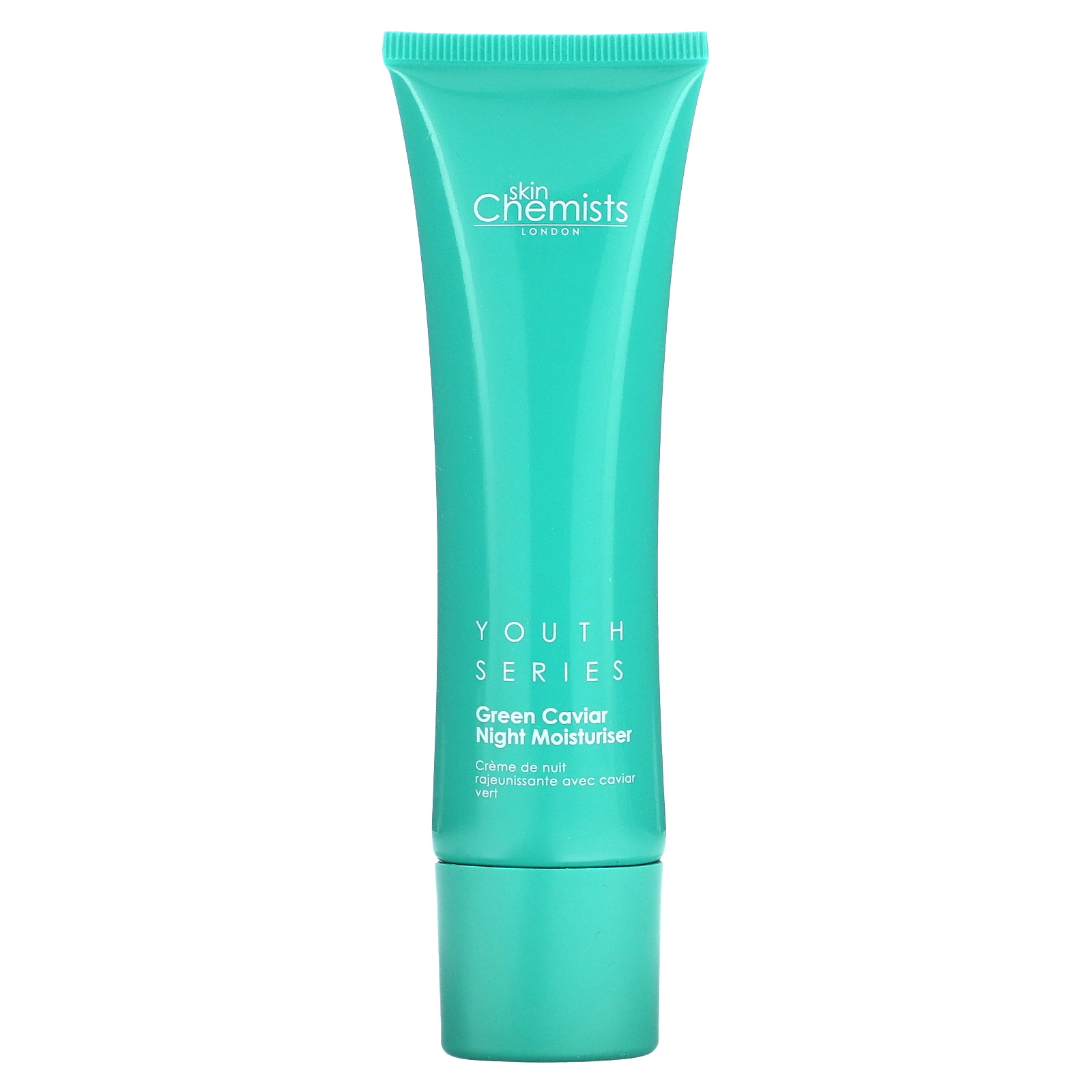 skinChemists, Youth Series, ночное увлажняющее средство с зеленой икрой, 50 мл (1,69 жидк. Унции)