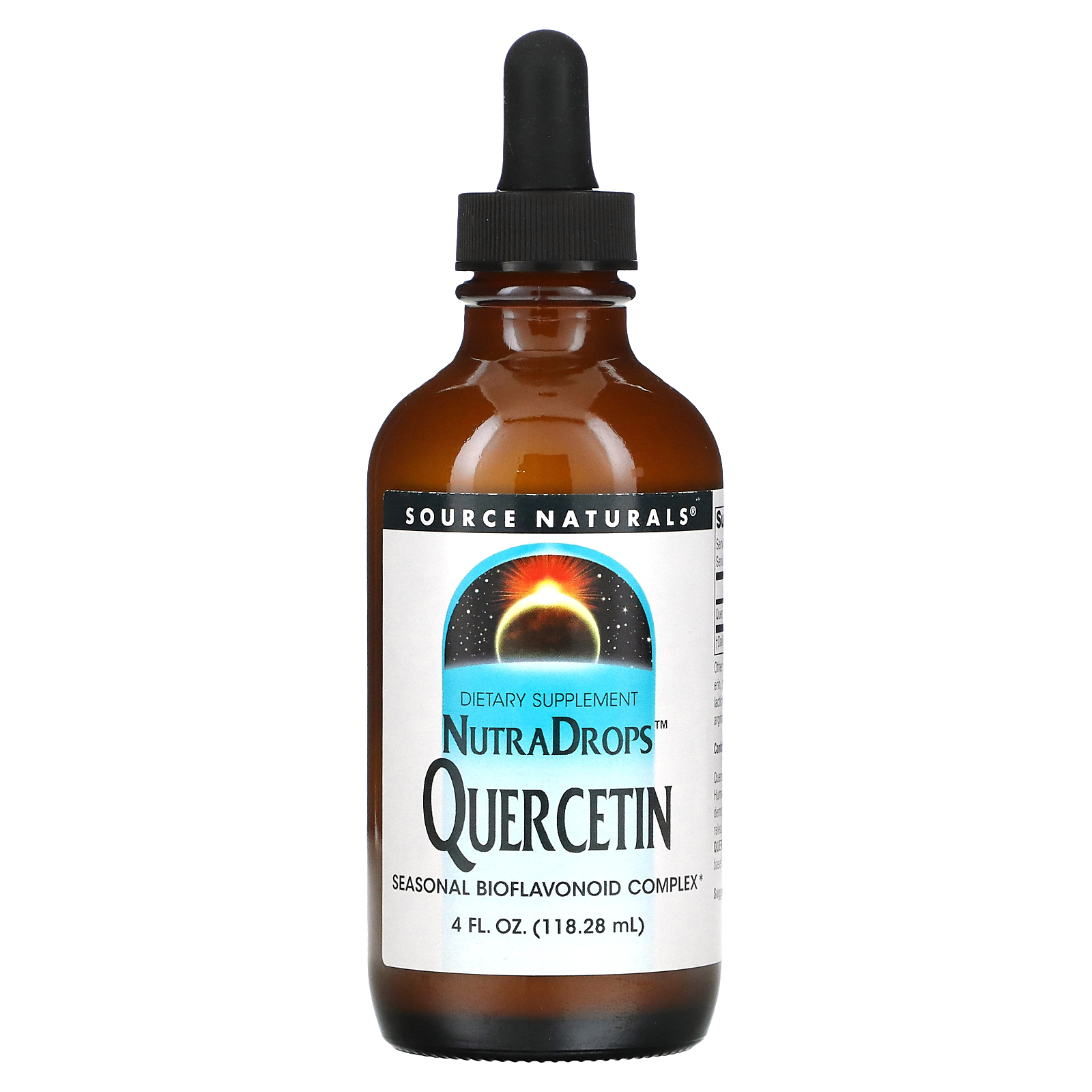 Source Naturals, Кверцетин NutraDrops, 4 жидких унции (118,28 мл)