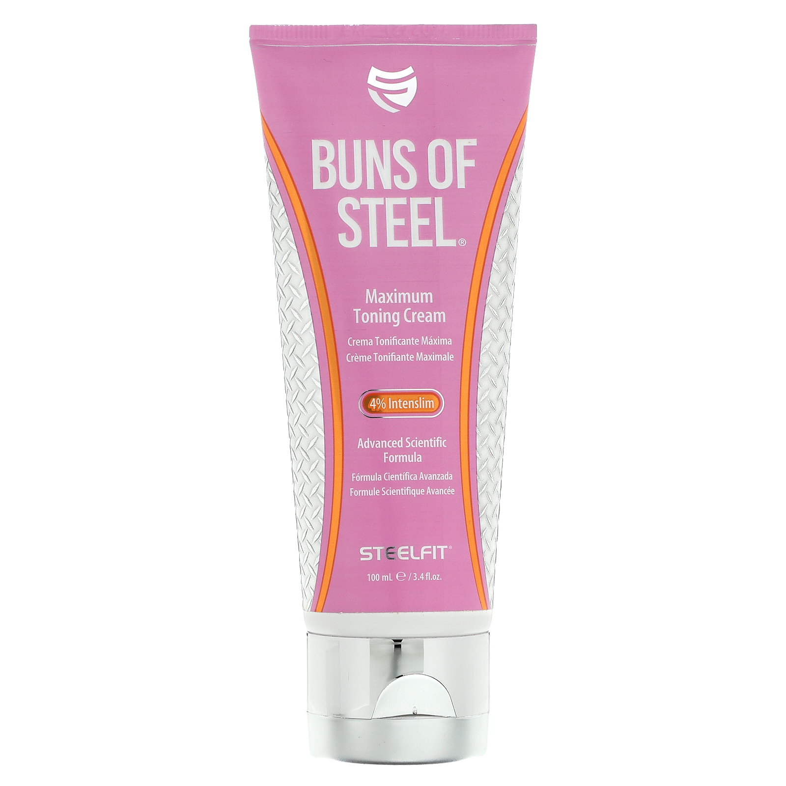SteelFit, Buns Of Steel, тонизирующий крем для максимального эффекта, 100 мл (3,4 жидк. Унции)