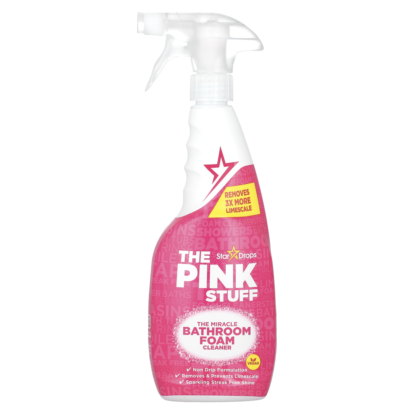 The Pink Stuff, The Miracle, очищающая пенка для ванной комнаты, 750 мл (25,4 жидк. унции)