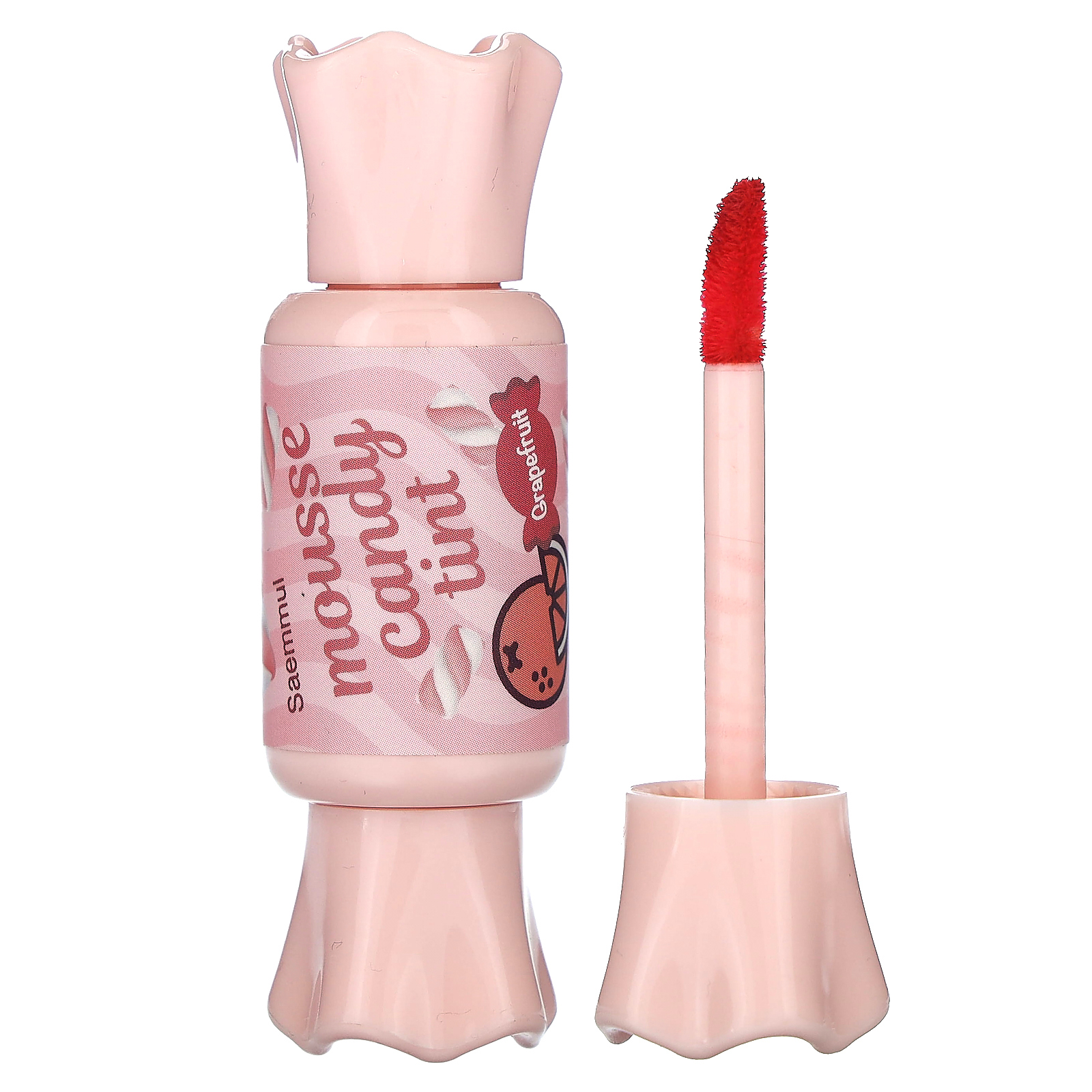 The Saem, Saemmul, конфетный мусс, оттенок 04 грейпфрут, 8 г