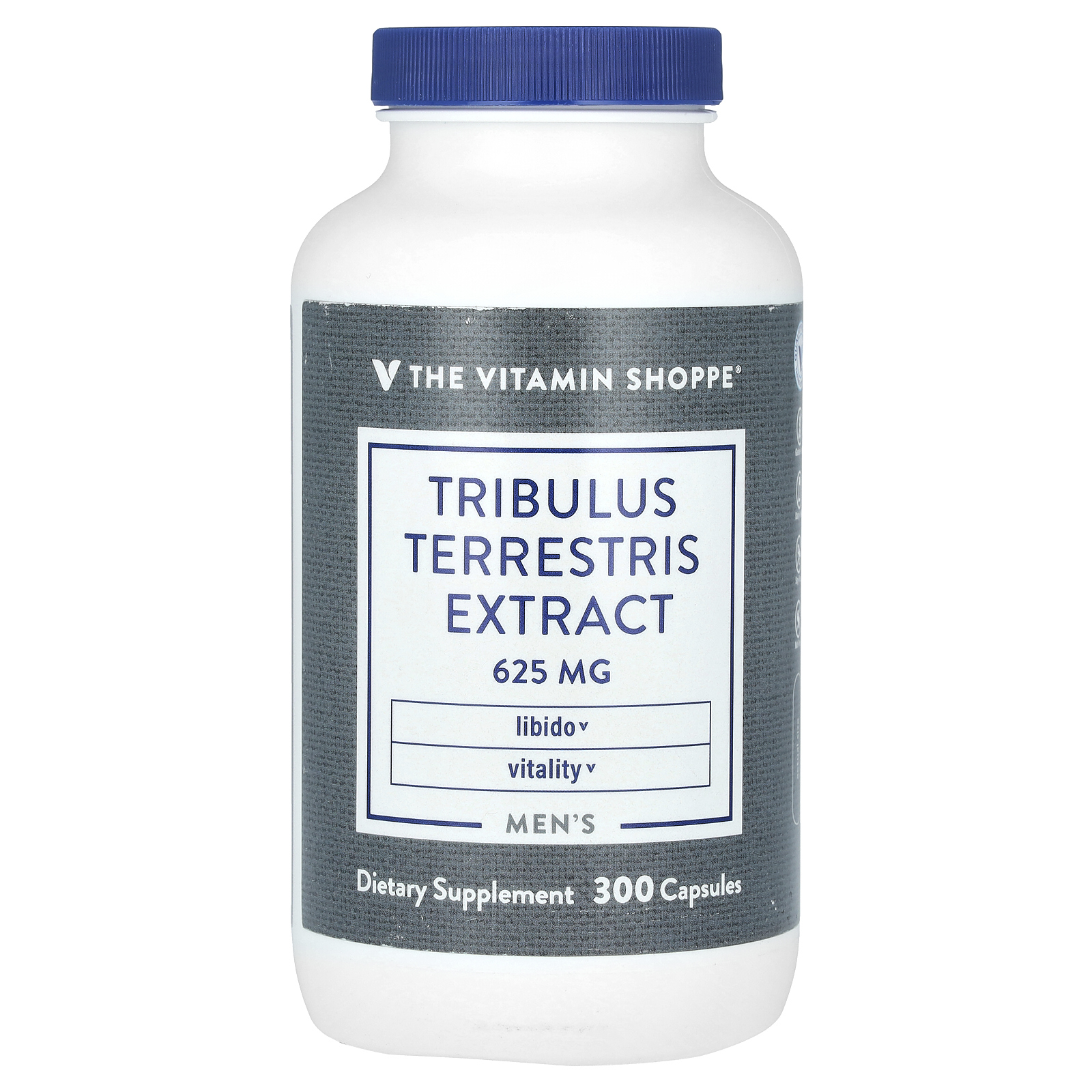 The Vitamin Shoppe, экстракт якорцев стелющихся для мужчин, 625 мг, 300 капсул