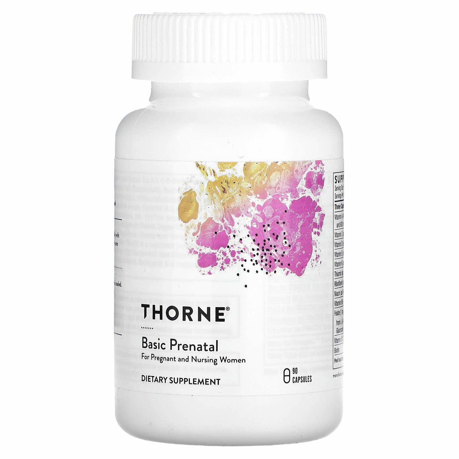 Thorne, Basic Prenatal, 90 капсул
