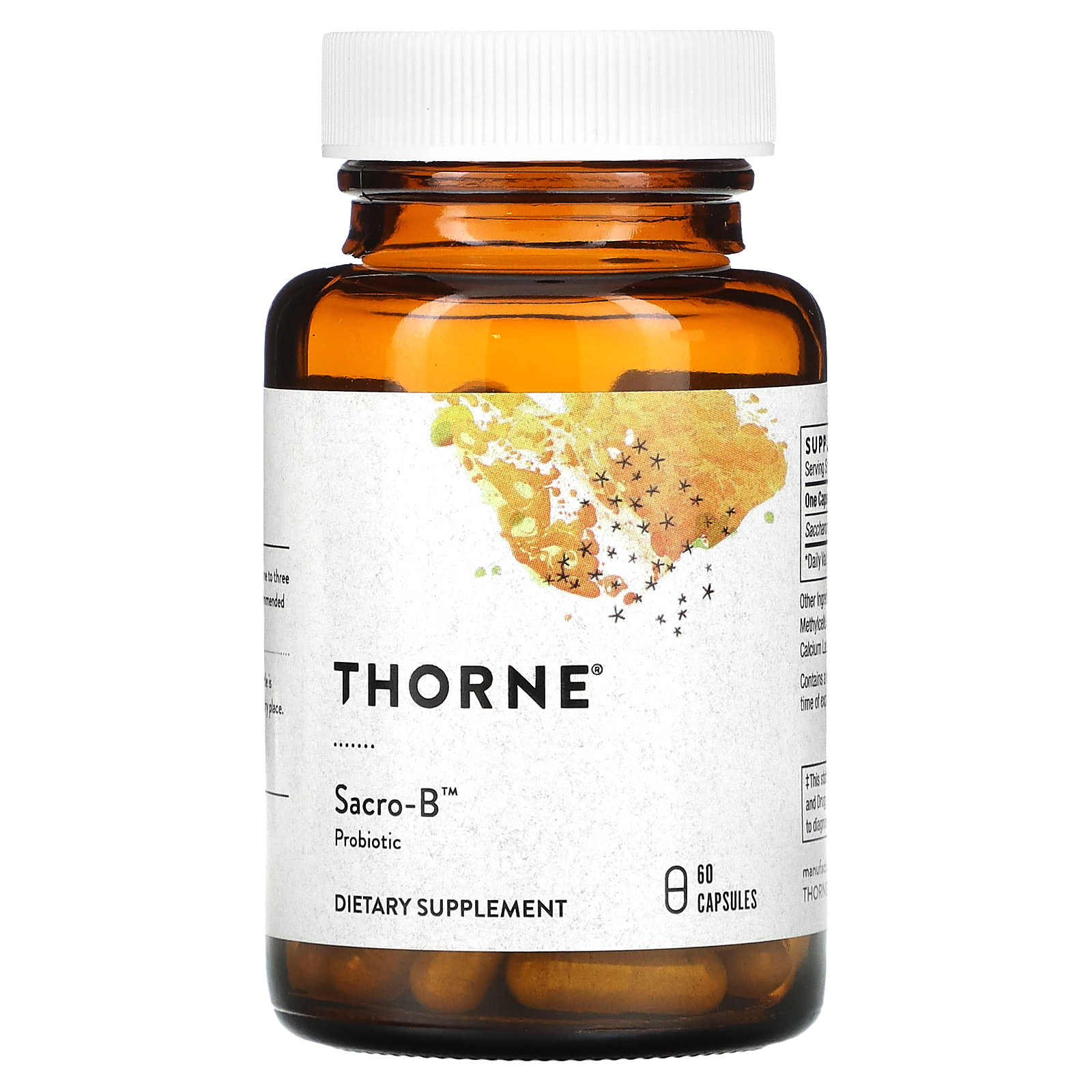 Thorne, Thorne's, пробиотики, 60 капсул