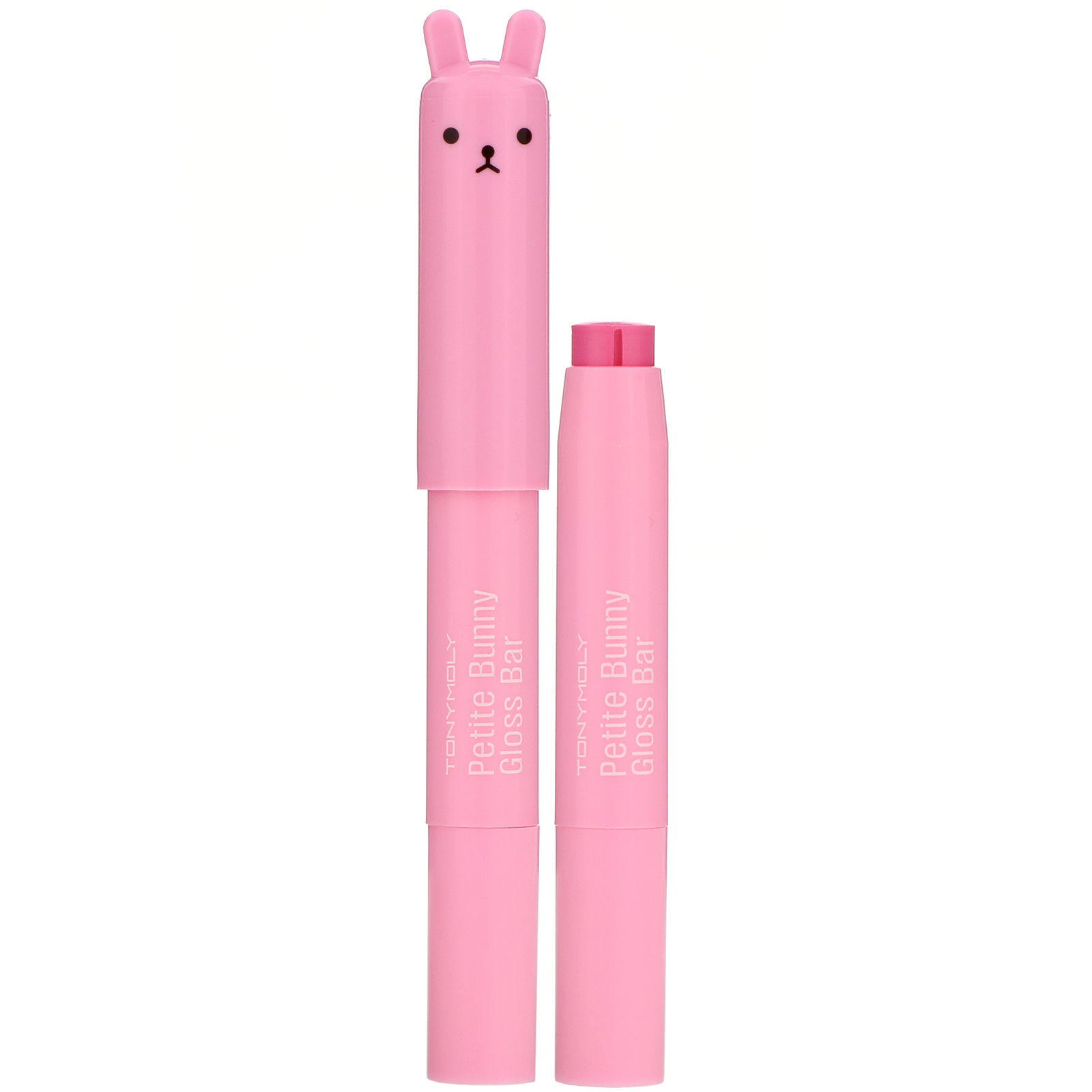Tony Moly, Блеск для блеска Petite Bunny, 01 Juicy Strawberry, 1 бар для губ