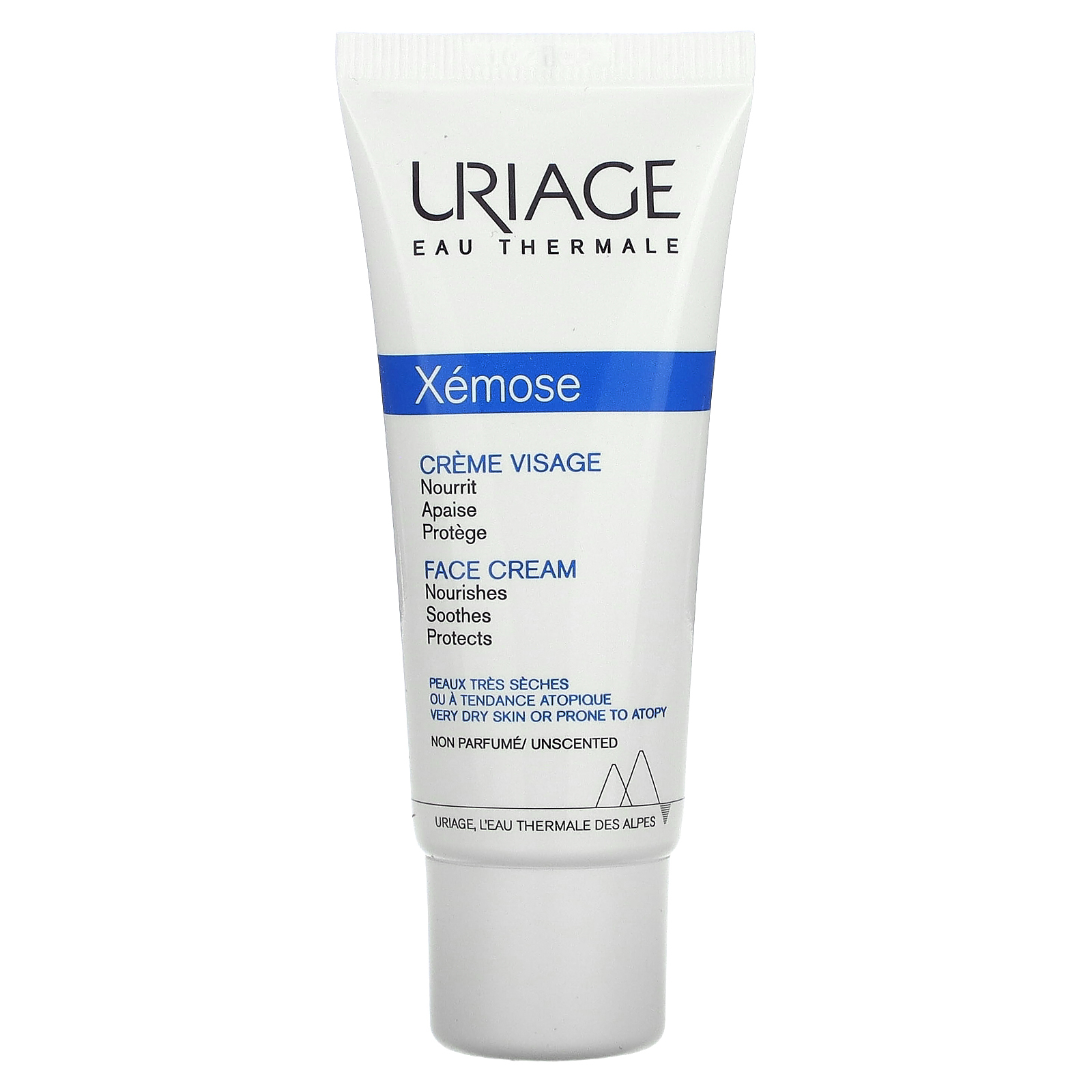Uriage, Xemose, Крем для лица, без отдушек, 1,35 жидкой унции (40 мл)