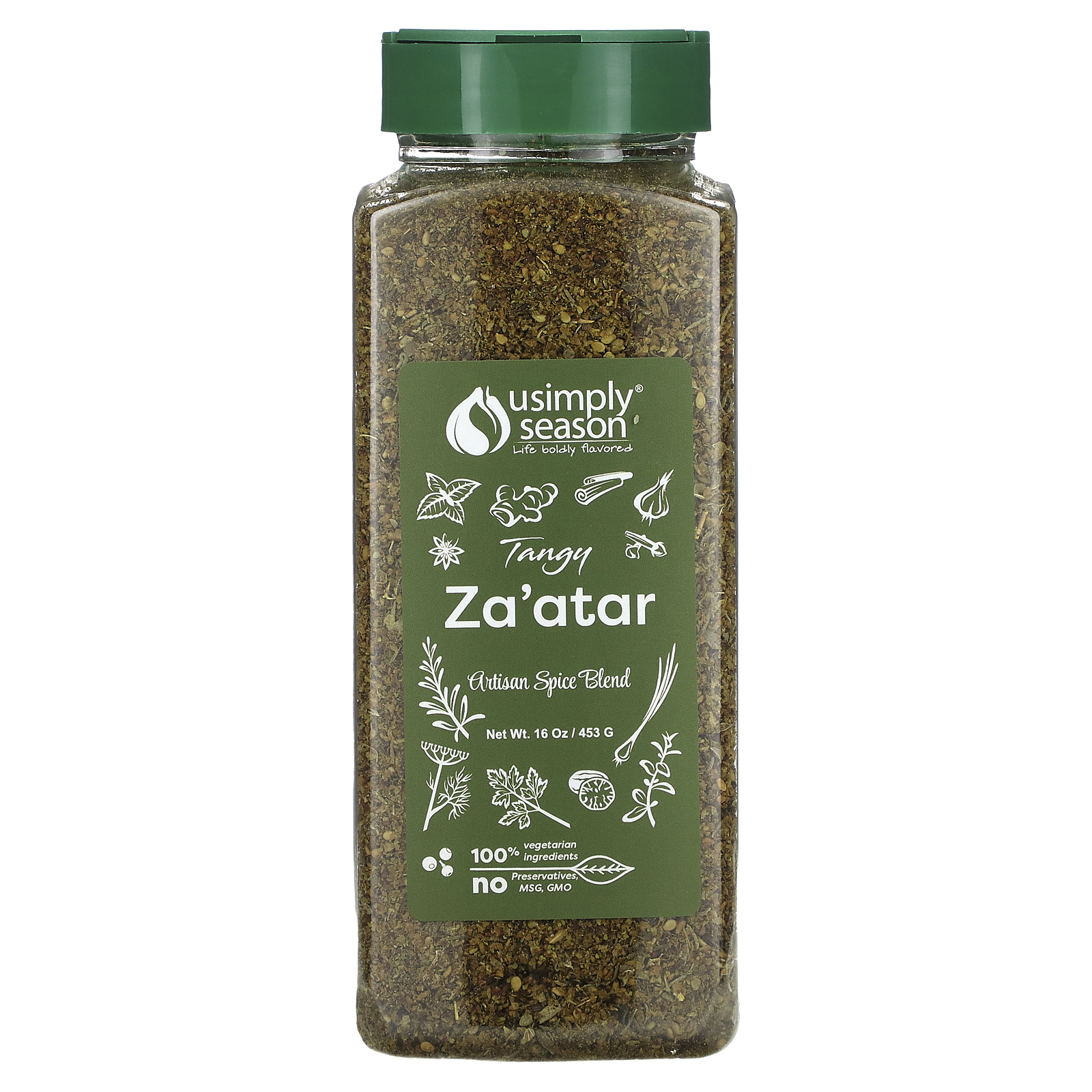 USimplySeason, Tangy Za'atar, 453 г (16 унций)