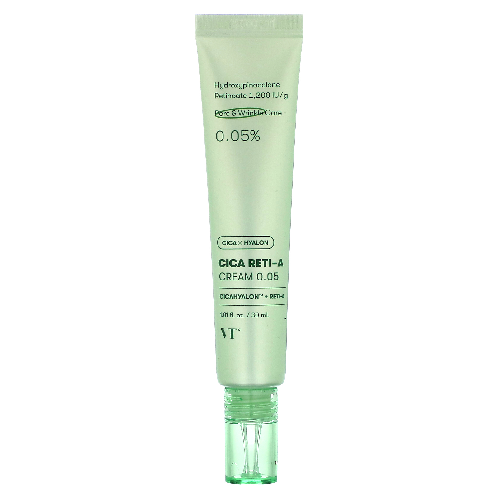 VT Cosmetics, Крем Cica Reti-A 0,05, 30 мл (1,01 жидк. Унции)