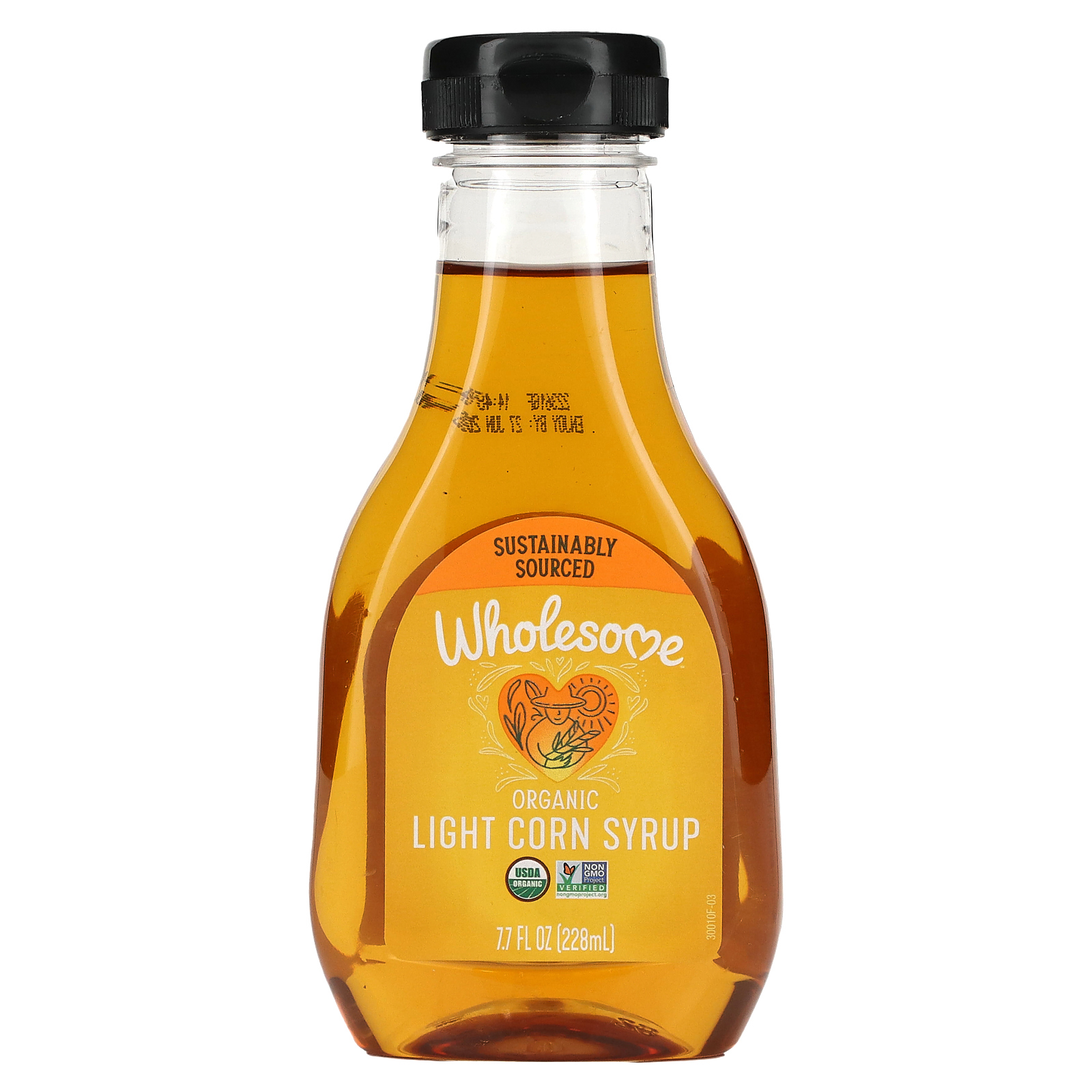 Wholesome Sweeteners, Органический легкий кукурузный сироп, 228 г (7,7 жидк. Унции)