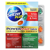 Alka-Seltzer Plus, Гели для лечения заложенности носовых пазух и боли PowerMax, максимальная эффективность, дневной и ночной режим, 24 жидких геля - картинка 0