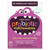 American Health, Жевательные таблетки Probiotic Kid, жевательные таблетки, натуральный виноградный вкус, 5 млрд живых культур, 30 жевательных таблеток - картинка 0