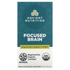Ancient Nutrition, Focused Brain, мозг, 90 капсул - картинка 0