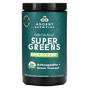 Ancient Nutrition, Organic Super Greens, источник энергии, ашваганда и листья зеленого чая, 213 г (7,5 унции) - картинка 0