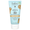 Babo Botanicals, Для детской кожи, солнцезащитный лосьон на минеральной основе, SPF 50, 89 мл - картинка 0