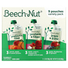 Beech-Nut, Variety Pack, от 12 месяцев, 9 пакетиков, 99 г (3,5 унции) - картинка 0