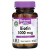 Bluebonnet Nutrition, Биотин, 5000 мкг, 60 растительных капсул - картинка 0