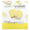 BNRG, Power Crunch, протеиновый энергетический батончик, лимонная меренга, 12 батончиков, 40 г (1,4 унции) каждый