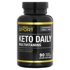 California Gold Nutrition, ежедневные мультивитамины для кетодиеты с зеленым чаем, 90 растительных капсул - картинка 0