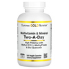 California Gold Nutrition, мультивитамины и минералы, две капсулы в день, 180 растительных капсул