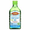 Carlson, Kids Cod Liver Oil, Natural Green Apple , 550 mg, 8.4 fl oz (250 ml) - картинка 0