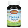 Carlson, Kid's, жевательные конфеты с витамином С, с натуральным апельсиновым вкусом, 125 мг, 60 вегетарианских жевательных конфет - картинка 0