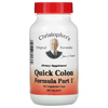 Christopher's Original Formulas, Quick Colon, средство для здоровья кишечника, этап 1, 485 мг, 100 вегетарианских капсул - картинка 0